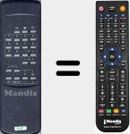 Comandament a dist&agrave;ncia substitut de FC14A01