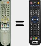 Comandament a distància substitut de KK-Y267