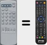 Comandament a dist&agrave;ncia substitut de TFT 15