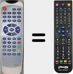 Comandament a dist&agrave;ncia substitut de K20A-C2