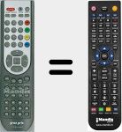 Comandament a dist&agrave;ncia substitut de LT190 combi