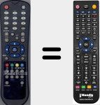 Comandament a dist&agrave;ncia substitut de Listo002