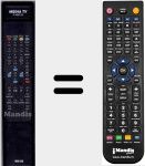 Comandament a dist&agrave;ncia substitut de MM640