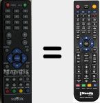 Comandament a dist&agrave;ncia substitut de Novox001