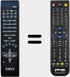 Comandament a dist&agrave;ncia substitut de RC1082 (20390568)