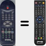 Comandament a dist&agrave;ncia substitut de RD3920