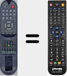 Comandament a dist&agrave;ncia substitut de RV3610