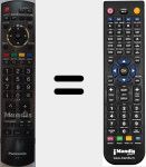 Comandament a dist&agrave;ncia substitut de N2QAYB000114