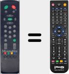 Comandament a dist&agrave;ncia substitut de Quelle002