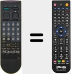 Comandament a dist&agrave;ncia substitut de R-18A07