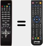 Comandament a dist&agrave;ncia substitut de RC1082 (20366114)