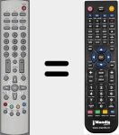 Comandament a dist&agrave;ncia substitut de RLT2000