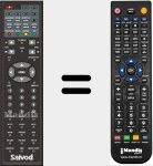 Comandament a dist&agrave;ncia substitut de 198DIVXTDT