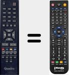 Comandament a distància substitut de AK53