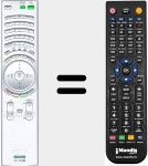 Comandament a dist&agrave;ncia substitut de RM935 (147680812)