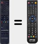 Comandament a dist&agrave;ncia substitut de Orion (S1702)