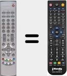 Comandament a dist&agrave;ncia substitut de P40842