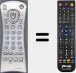 Comandament a dist&agrave;ncia substitut de 095223