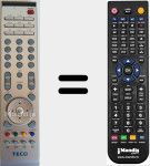 Comandament a dist&agrave;ncia substitut de TL3212RMA1