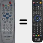 Comandament a distància substitut de YKQ51T3N8