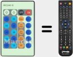 Comandament a dist&agrave;ncia substitut de IRC240-S