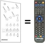 Comandament a distància equivalent 12 CHANNELS US