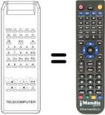 Comandament a distància equivalent TELECOMPUTER