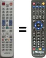 Comandament a distància equivalent Samsung LE46N73BDX/XEU
