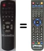 Comandament a distància equivalent Samsung AH59-00004B