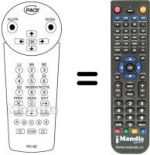 Comandament a distància equivalent Pace HANDSET PLATINUM