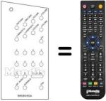 Comandament a distància equivalent 20 / 40 CHANNELS US