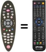 Comandament a distància equivalent Alice ALICE HOME TV