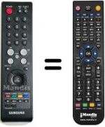 Comandament a distància equivalent Samsung SYNCMASTER 932 MW