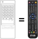 Comandament a distància equivalent Samsung TVC 20 PROG