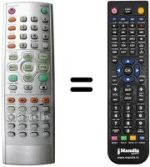 Comandament a distància equivalent Nortek PALCO HOME THEATRE 140