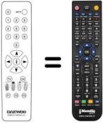 Comandament a distància equivalent REMOTE CONTROL 211