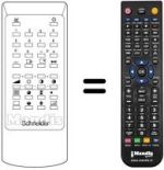 Comandament a distància equivalent SCHNEIDER STV 632 VT