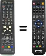 Comandament a distància equivalent Samsung SMT T5040