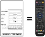 Comandament a distància equivalent TELECOMFORT 5000