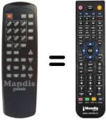 Comandament a distància equivalent VS-9700 CI