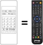 Comandament a distància equivalent Audiosonic KBB1574