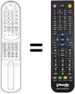 Comandament a distància equivalent LG CB21Q20ET-TV