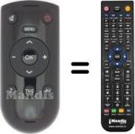 Comandament a distància equivalent Grundig 40VLE7139BF