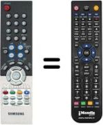 Comandament a distància equivalent Samsung LE32R86WDX/XEU