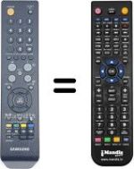 Comandament a distància equivalent Samsung LS26TDDSUV / EN