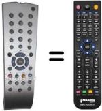 Comandament a distància equivalent Grundig LXW82-7635CONNECT