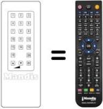 Comandament a distància equivalent Audiosonic KT8133