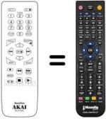 Comandament a distància equivalent Akai VS-G765SEG