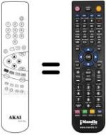 Comandament a distància equivalent Akai TV28R1T MULTI