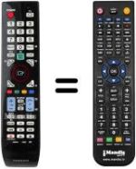 Comandament a distància equivalent Samsung UE40B8090XW/XZG